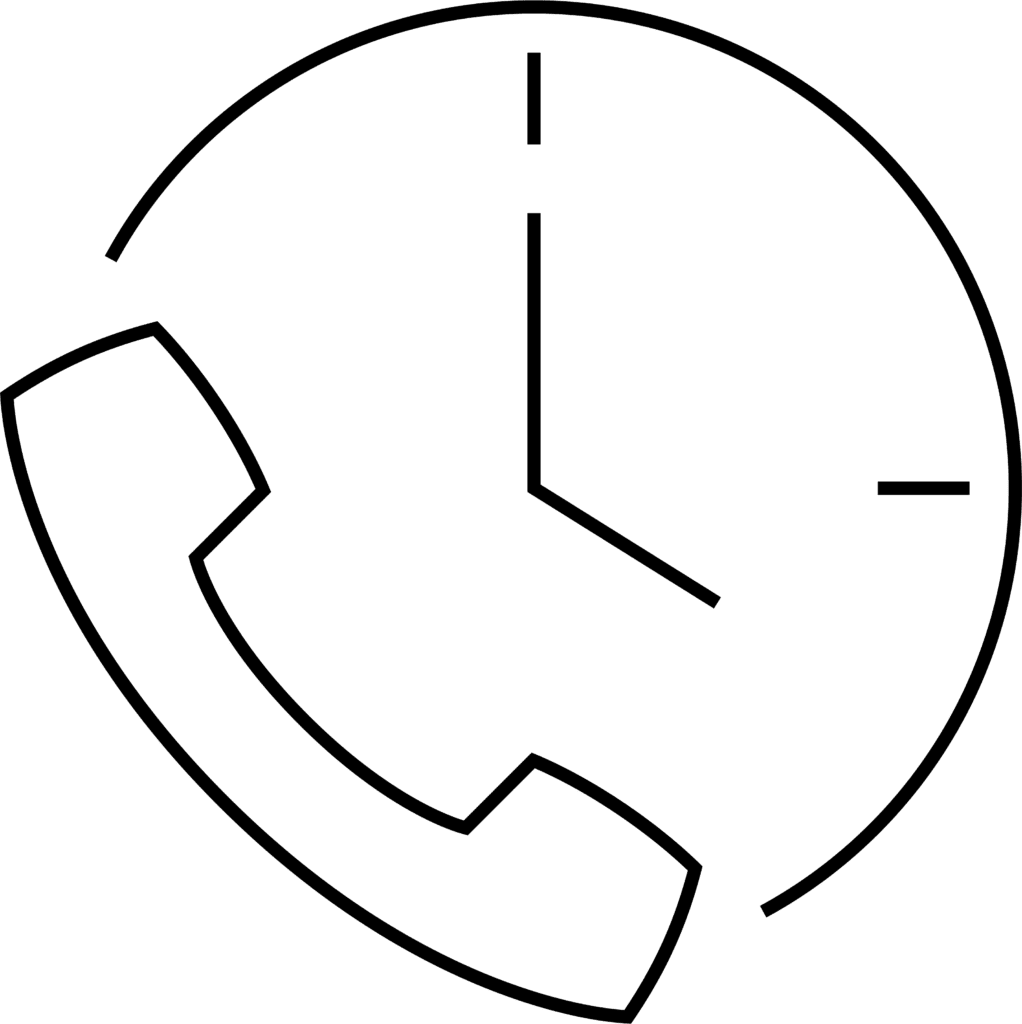 Leak Detection Claremont 6 Phone with a clock