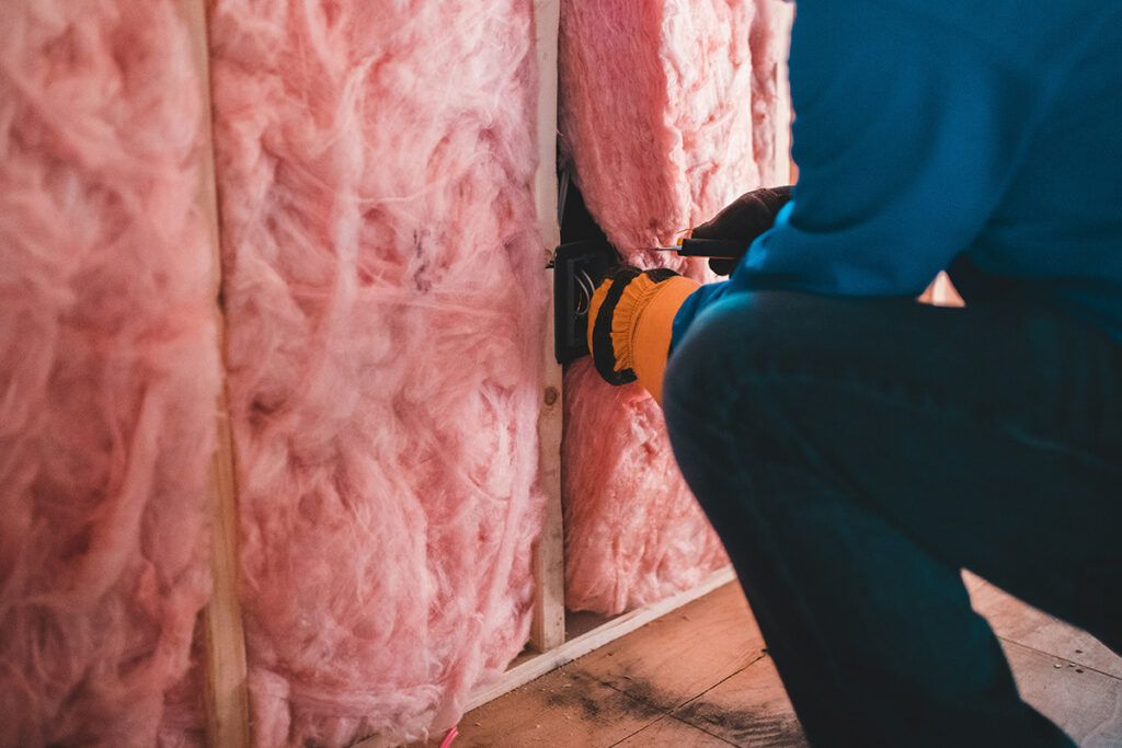 10 Tips to Improve Your Home in Rancho Cucamonga 6 installing wall insulation