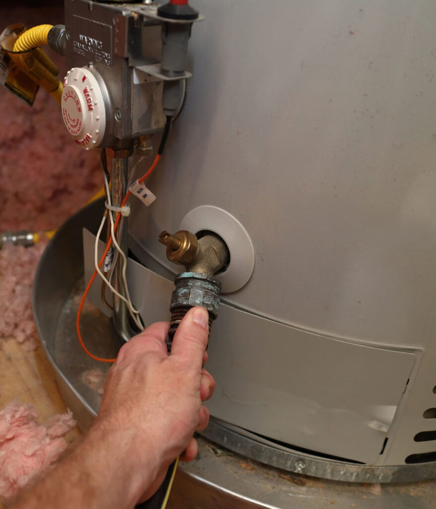 water heater maintenance flush